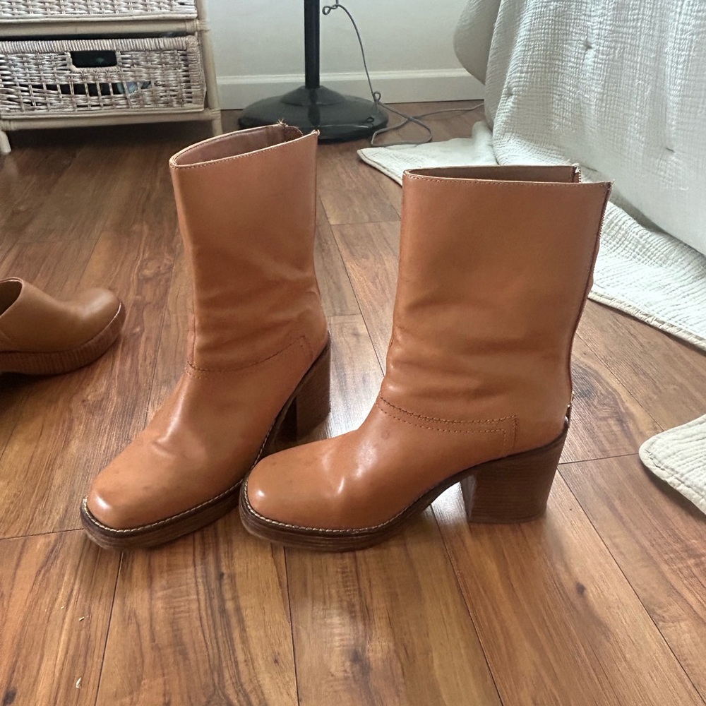 Free People Leather Boots